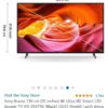 Sony 55 Inch 4K UHD Smart LED TV 55X75K Google TV