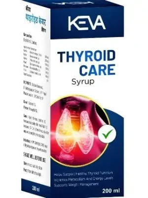 KEVA Thyroid Care Syrup 200ml – Herbal Thyroid & Metabolism Support