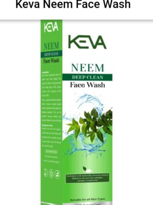KEVA Neem Face Wash 100g – Deep Cleansing Neem Face Wash for Acne Control