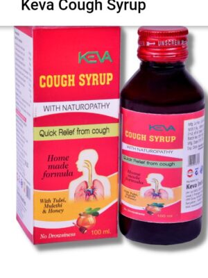 KEVA Cough Syrup 100ml – Herbal Relief for Cough & Cold
