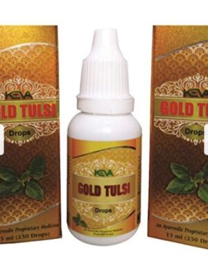 KEVA Gold Tulsi Drops 15ml – Herbal Immunity & Respiratory Support