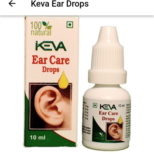 KEVA Ear Drops 10ml – Gentle Ear Care & Wax Removal Drops