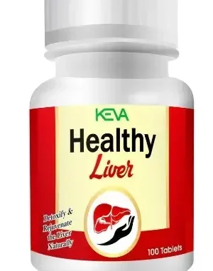 KEVA Healthy Liver Tablets 100 Tablets – Herbal Liver & Detox Support