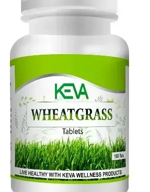 KEVA Wheatgrass Tablets 100 Tablets – Natural Detox & Immunity Support