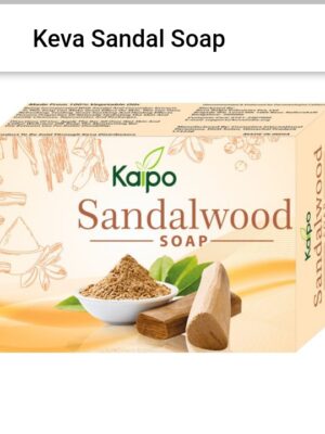 KEVA Sandalwood Soap 100g – Gentle Cleansing Soap with Sandalwood Fragrance