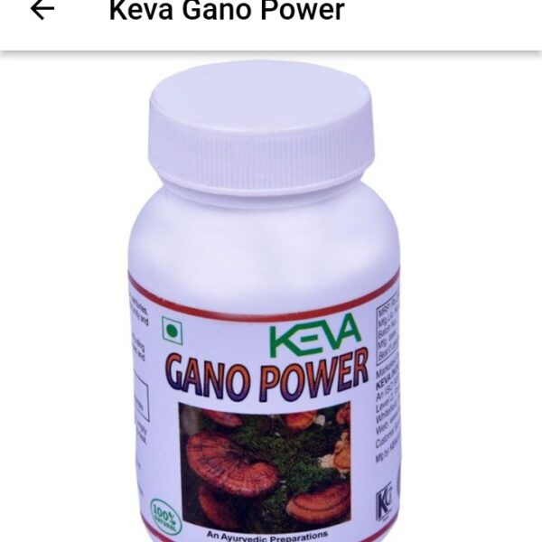 KEVA Gano Power Capsules 60 Capsules (500 mg each) – Immunity & Energy Support Supplement