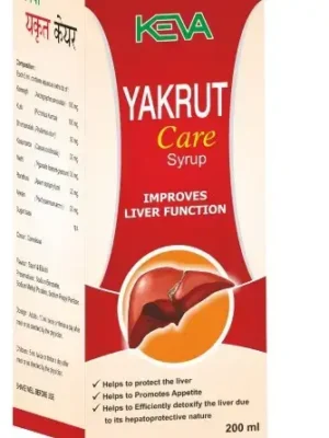 KEVA Yakrut Care Syrup 200ml – Herbal Liver & Detox Support