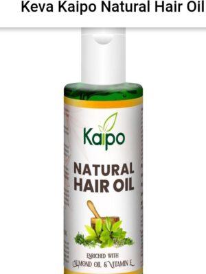 KEVA KAIPO Natural Hair Oil Ayurvedic 200ml – Nourishing & Strengthening Hair Oil