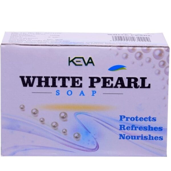 KEVA White Pearl Soap 100g – Skin Brightening & Radiance Soap