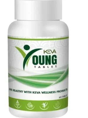 KEVA Young Tablet 60 Tablets – Youthful Energy, Vitality & Anti-Aging Support