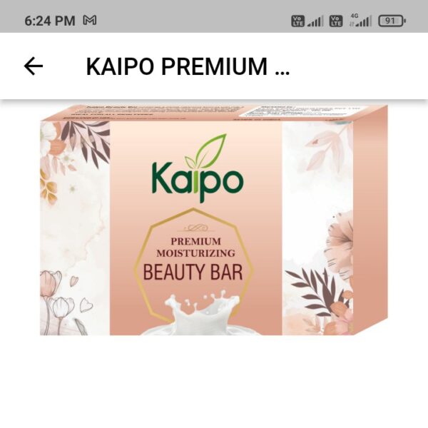 KEVA KAIPO Premium Moisturizing Beauty Bar 100g – Soft & Glowing Skin Care