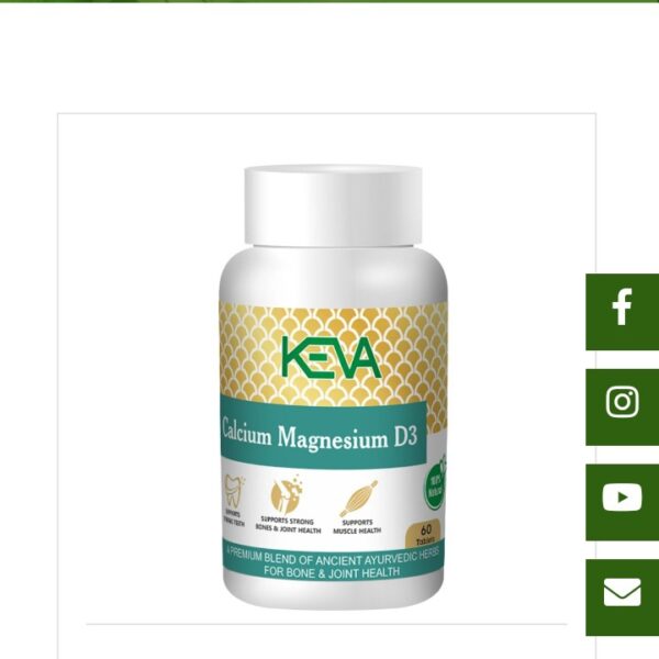 KEVA Calcium Magnesium -3D Drops 30ml – Bone, Joint & Muscle Support