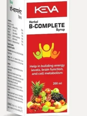 KEVA B-Complete Syrup 200ml – Herbal Multivitamin & Energy Booster