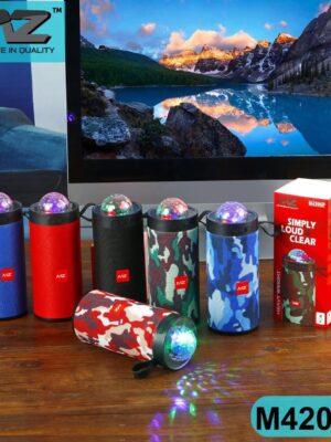 MZ M420SP Disco Light Bluetooth USB AUX Speaker