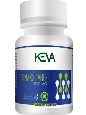 KEVA S.Maxx Tablets 100 Tablets – Energy, Stamina & Vitality Support