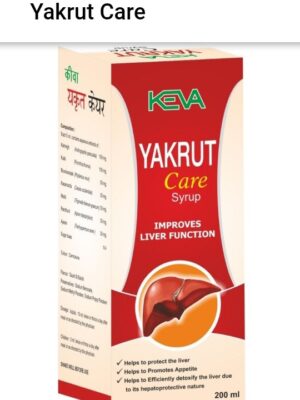 KEVA Yakrut Care Syrup 100ml – Herbal Liver Detox & Digestive Support