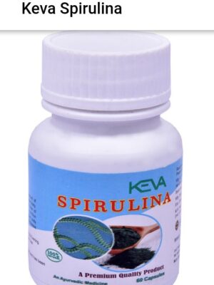 KEVA Spirulina Capsules 60 Capsules (500 mg each) – Superfood Nutrition & Immunity Support