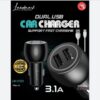 Landmark USB Fast Car Charger for Mobile Devices