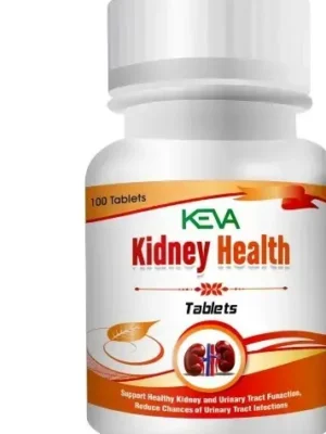 KEVA Kidney Health Tablets 100 Tablets – Herbal Support for Kidney Function & Detox