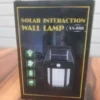 Solar Interaction Wall Lamp XY-888 with Motion Sensor for Outdoor Use