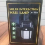 Solar Interaction Wall Lamp XY-888 with Motion Sensor for Outdoor Use