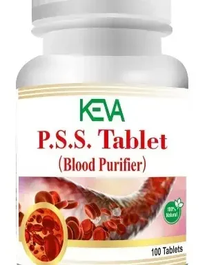 KEVA P.S.S Tablets 100 Tablets – Herbal Blood Purifier & Detox Support