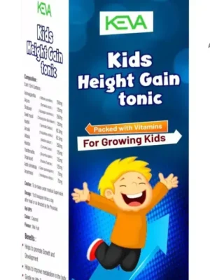 KEVA Kids Height Gain Tonic 200 ml – Herbal Growth & Height Support for Kids