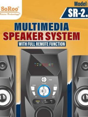 Original Brand SOROO 2.1 Home Theater System with Powerful Sound