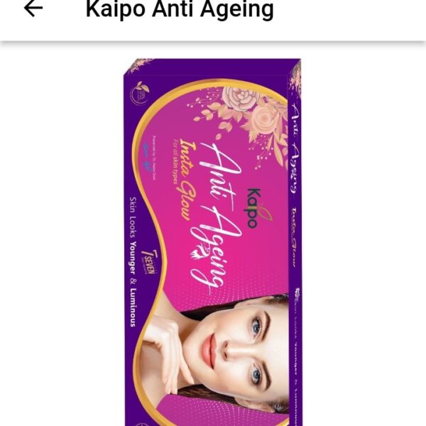 KEVA KAIPO Anti Ageing Insta Glow Facial Kit 7 Step 350g for Youthful & Glowing Skin