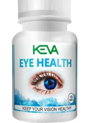 KEVA Eye Health Tablets 100 Tablets – Herbal Support for Vision & Eye Wellness