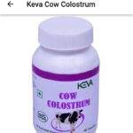 KEVA Cow Colostrum Capsules 60 Capsules (500 mg each) – Immunity & Strength Support Supplement
