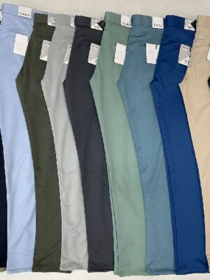 Men’s Zara Plain Trousers – 360° Stretchable Comfortable Pants
