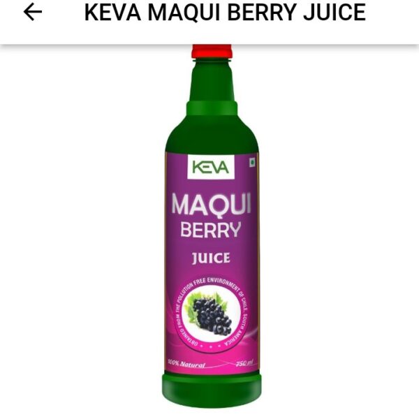 KEVA Maqui Berry Juice for Immunity and Energy