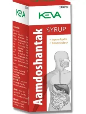 KEVA Aamdoshantak Syrup 200ml – Herbal Digestive & Stomach Care