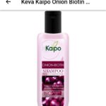 KEVA KAIPO Onion Biotin Shampoo with Conditioner 200ml for Hair Fall Control