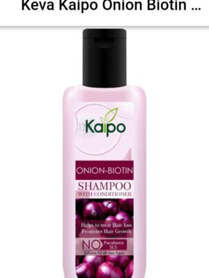 KEVA KAIPO Onion Biotin Shampoo with Conditioner 200ml for Hair Fall Control