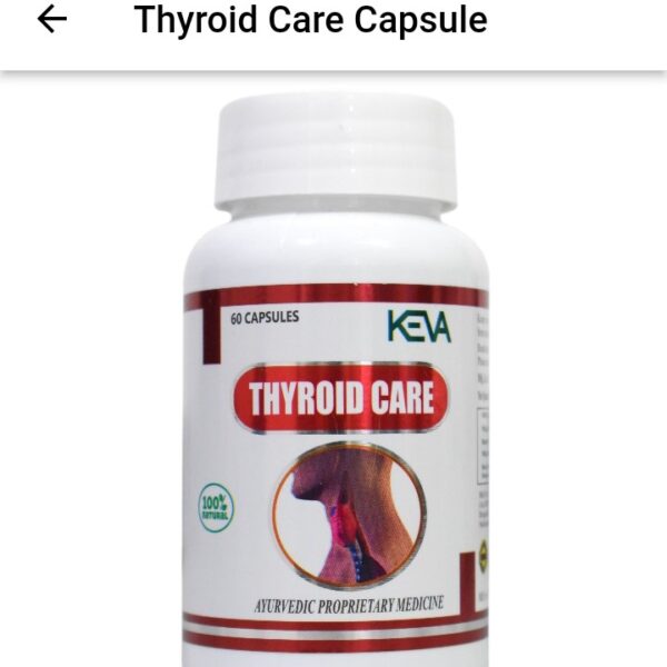 KEVA Thyroid Care Capsules 60 Capsules – Thyroid Health & Metabolism Support