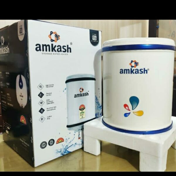 AMKASH Electric Geyser 10 Litre 5 Star Energy Saving Water Heater