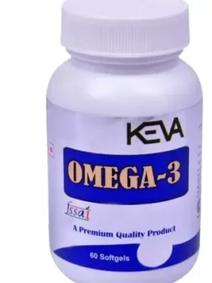 KEVA Omega 3 Softgel 60 Capsules – Heart, Brain & Joint Support