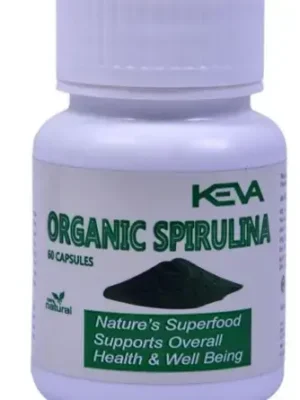 KEVA Organic Spirulina Tablets 60 Tablets – Immunity, Energy & Detox Support