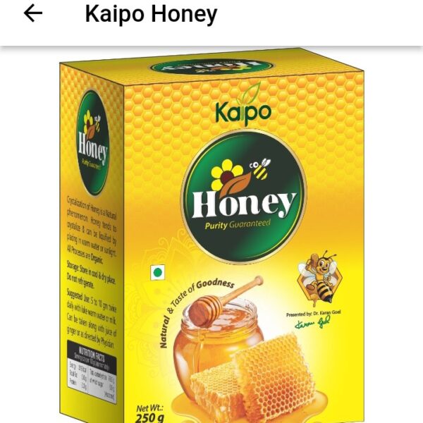 KEVA Honey 250 GM – Pure Natural Honey for Health, Immunity & Cooking