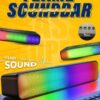 SOROO Color Light Bluetooth Soundbar with RGB Lighting