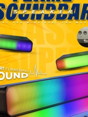 SOROO Color Light Bluetooth Soundbar with RGB Lighting