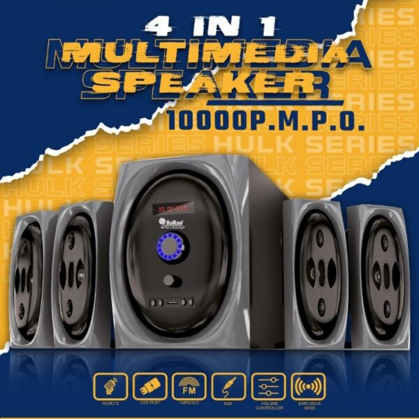 Original Branded SOROO 4.1 Bluetooth Home Theater System with FM USB