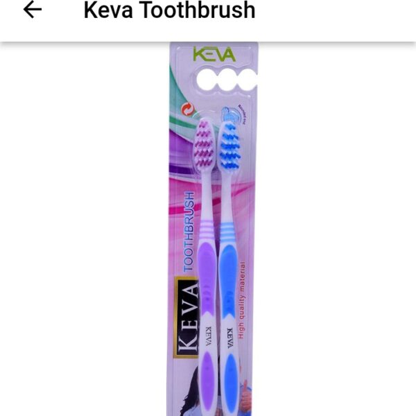 KEVA Toothbrush – Soft Bristle Toothbrush for Gentle & Effective Oral Care