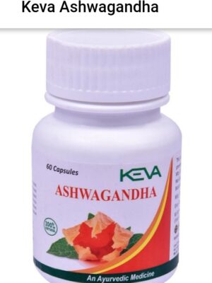 KEVA Ashwagandha Capsules 60 Capsules (500 mg each) – Stress Relief & Strength Support Supplement