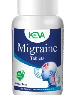 KEVA Migraine Tablets 60 Tablets – Headache & Stress Relief Support