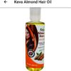 KEVA Almond Hair Oil 200ml – Nourishing Hair Oil for Strong & Shiny Hair