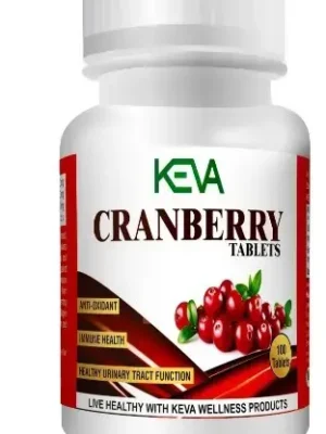 KEVA Cranberry Tablets 100 Tablets – Urinary Health & Immunity Support