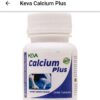 KEVA Calcium Tablets 100 Tablets (500 mg each) – Bone Health & Strength Support